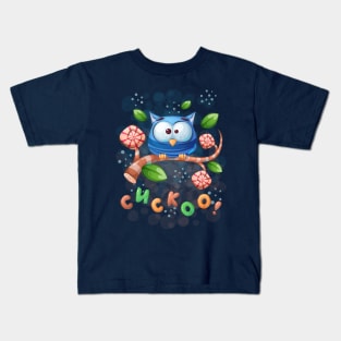 Owl Letters Kids T-Shirt